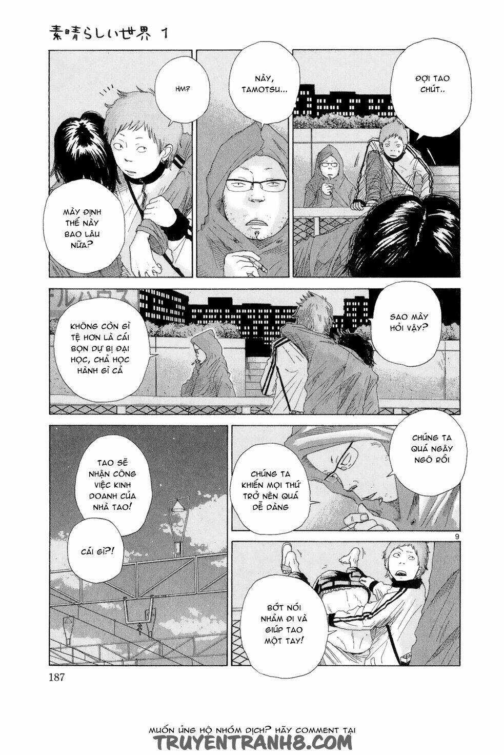 Cuộc sống tươi đẹp tại Tokyo Chapter 9 trang 9