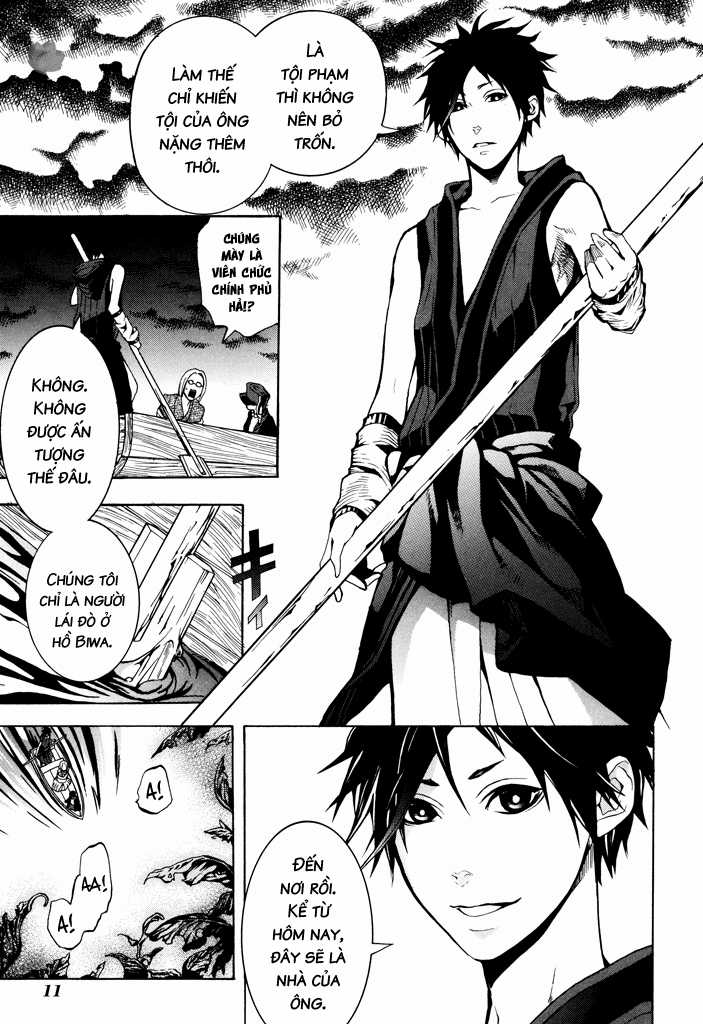 CƯỜI DƯỚI BẦU TRỜI U ÁM Chapter 1 trang 10