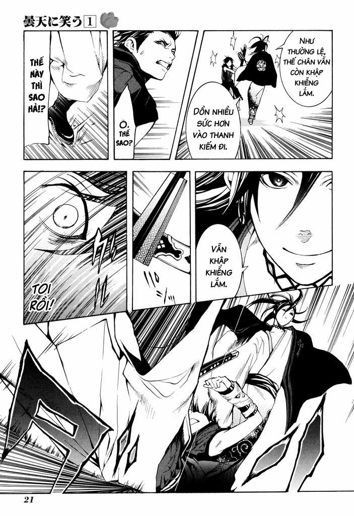 CƯỜI DƯỚI BẦU TRỜI U ÁM Chapter 1 trang 19