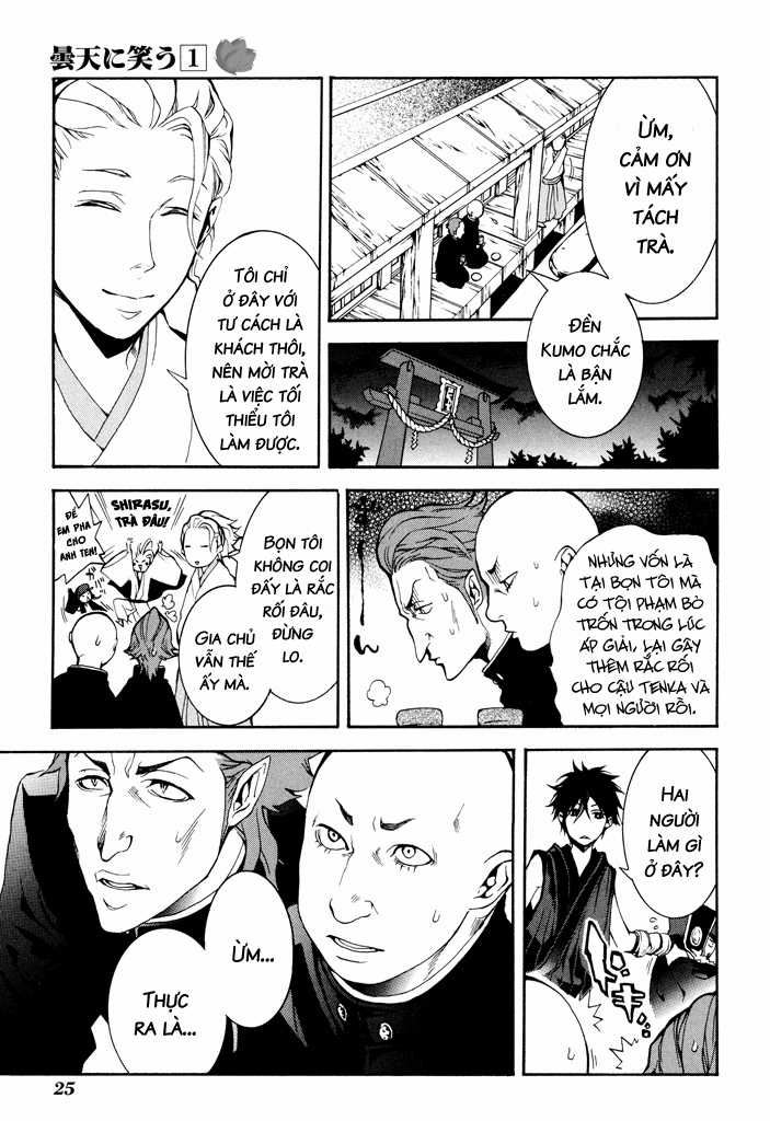 CƯỜI DƯỚI BẦU TRỜI U ÁM Chapter 1 trang 23