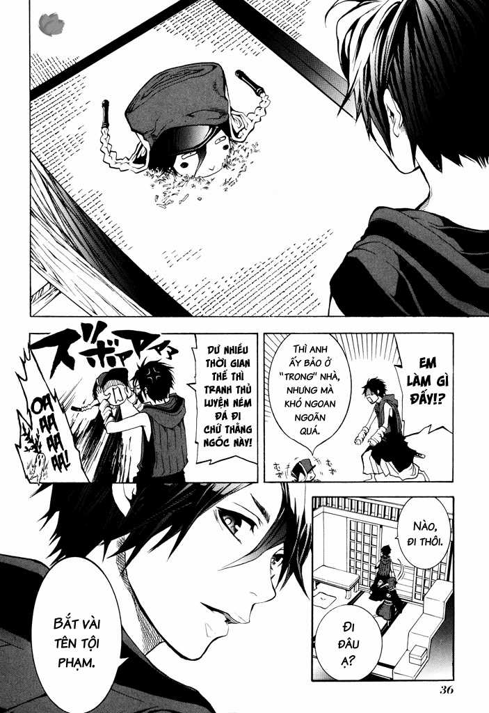 CƯỜI DƯỚI BẦU TRỜI U ÁM Chapter 1 trang 34