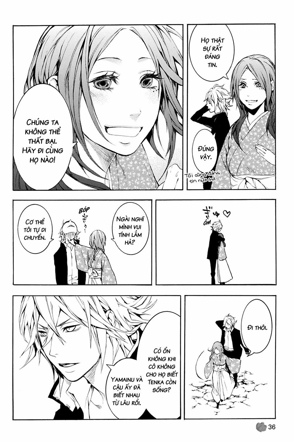 CƯỜI DƯỚI BẦU TRỜI U ÁM Chapter 24 trang 34