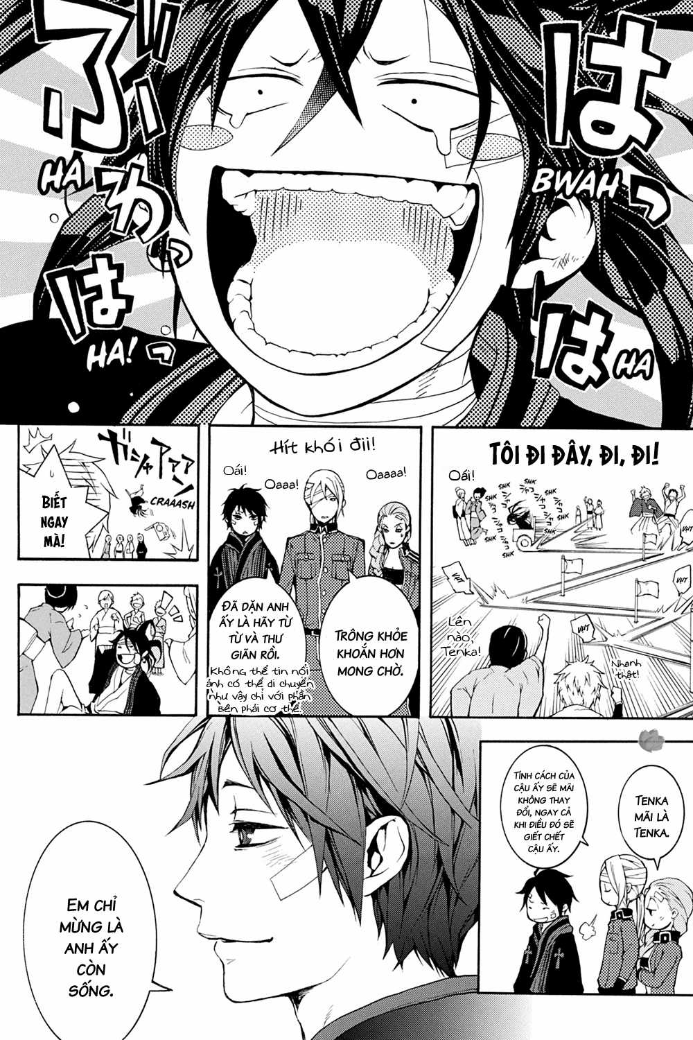 CƯỜI DƯỚI BẦU TRỜI U ÁM Chapter 27 trang 69