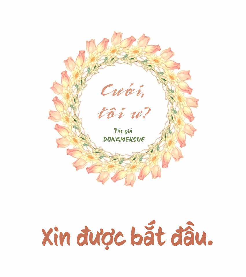 Cưới, Tôi Ư? Chapter 1 trang 24