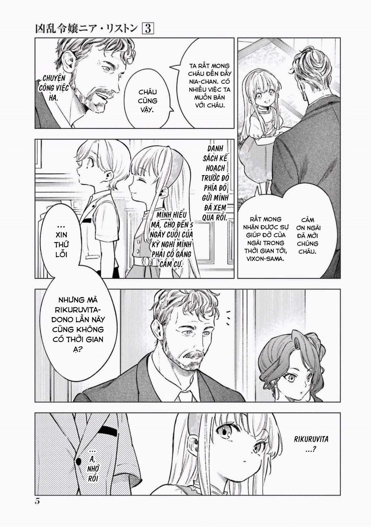 Cuồng Loạn Lệnh Nương - Nia Liston Chapter 11 trang 6