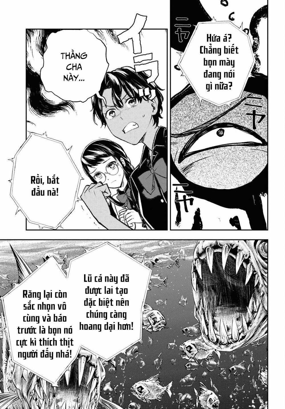 Cựu Dũng Giả Trở Về Từ Thế Giới Khác Tham Gia Vào Trò Chơi Tử Thần! Chapter 10 trang 13