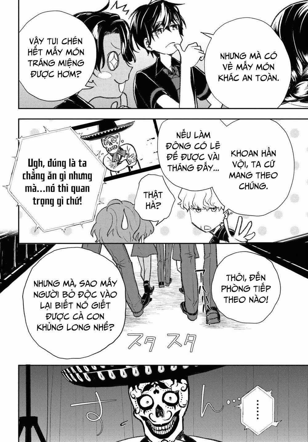Cựu Dũng Giả Trở Về Từ Thế Giới Khác Tham Gia Vào Trò Chơi Tử Thần! Chapter 10 trang 28
