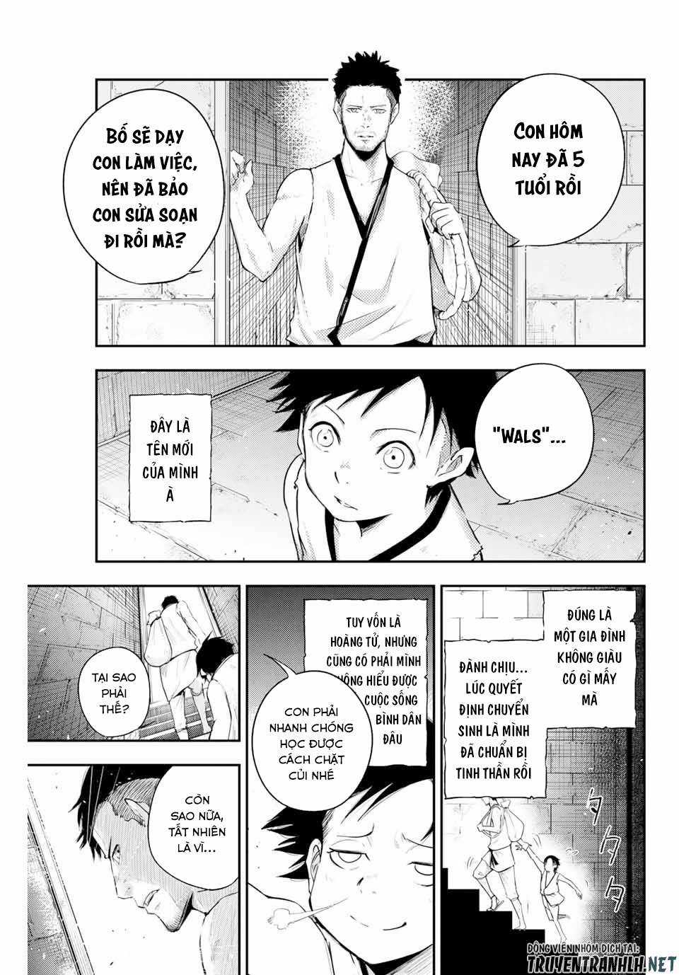 Cựu Hoàng Tử Mạnh Nhất Tái Sinh Thành Nô Lệ Chapter 1 trang 34