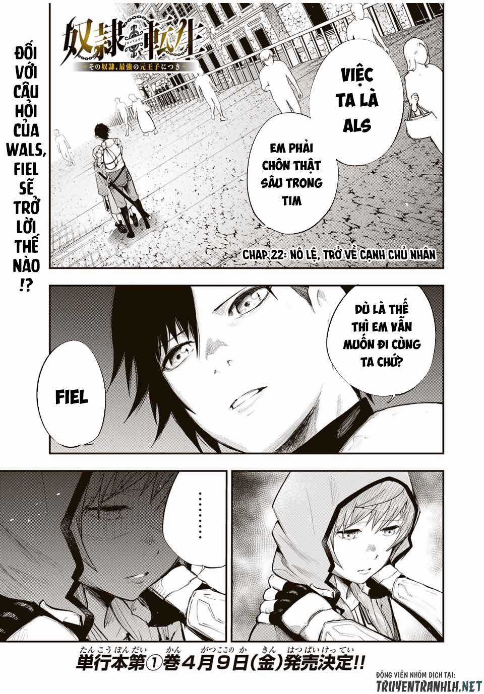 Cựu Hoàng Tử Mạnh Nhất Tái Sinh Thành Nô Lệ Chapter 22 trang 2