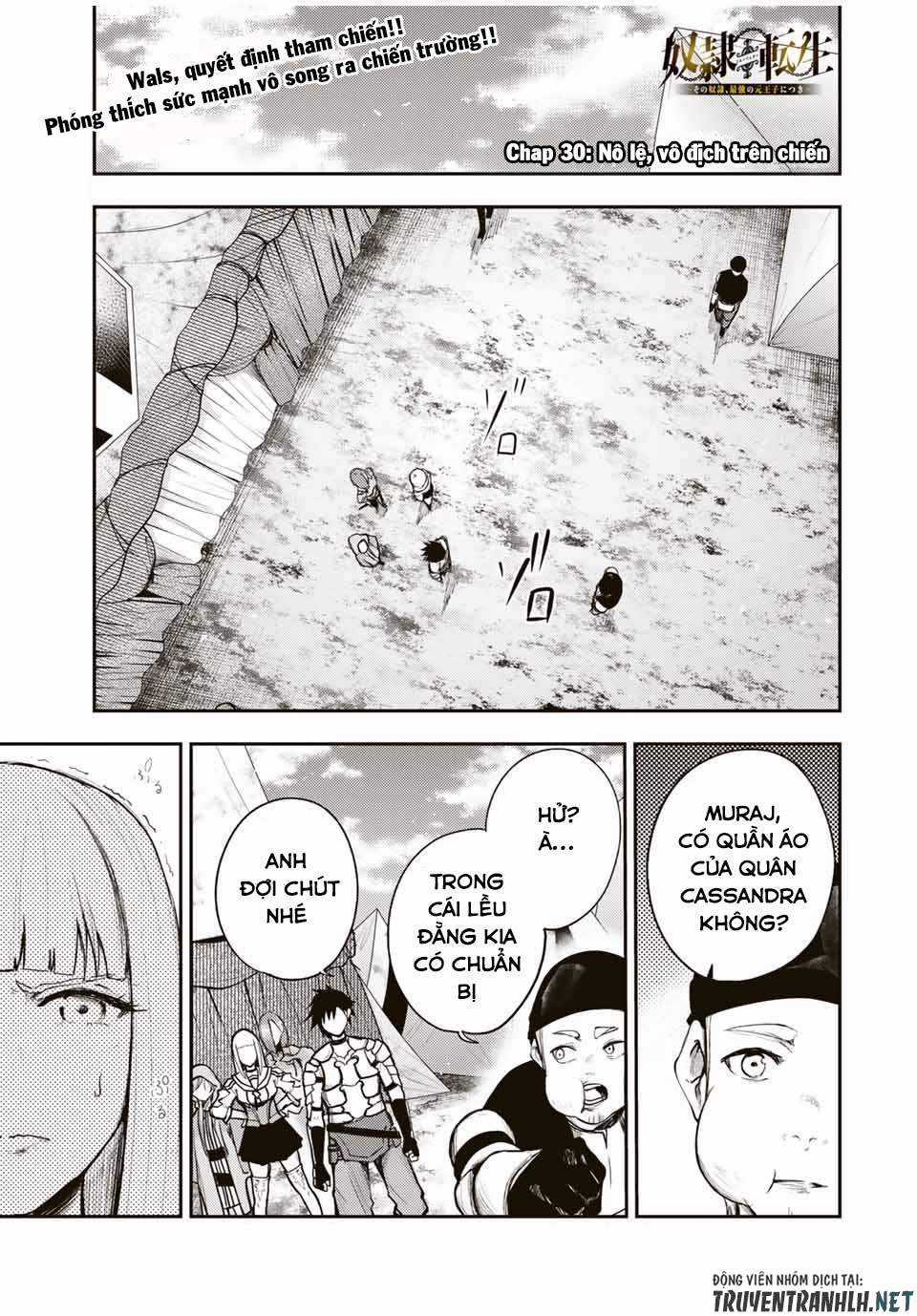 Cựu Hoàng Tử Mạnh Nhất Tái Sinh Thành Nô Lệ Chapter 30 trang 2