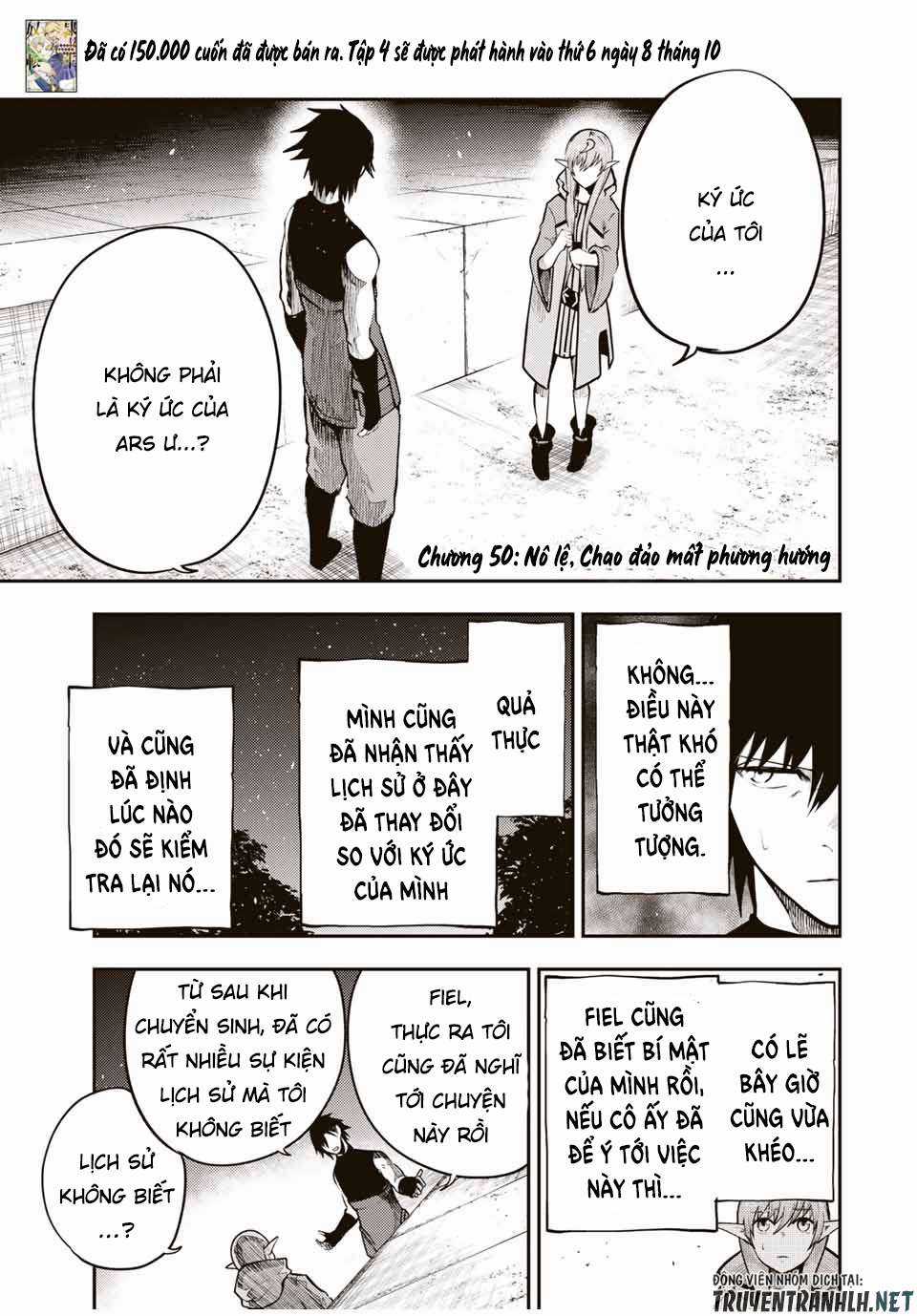 Cựu Hoàng Tử Mạnh Nhất Tái Sinh Thành Nô Lệ Chapter 50 trang 2