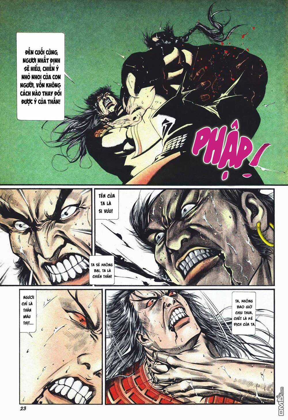 Cựu Tác Long Hổ Môn Chapter 1018 trang 22