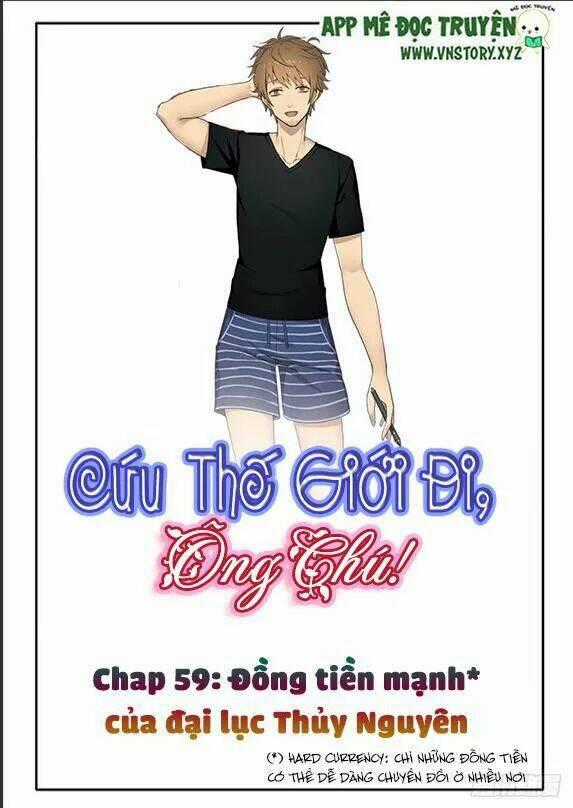 Cứu Thế Giới Đi Ông Chú Chapter 59 trang 0