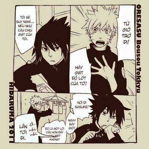 Cửu Vĩ Hồ Ly - Doujinshi Narusasu Chapter 8 trang 1