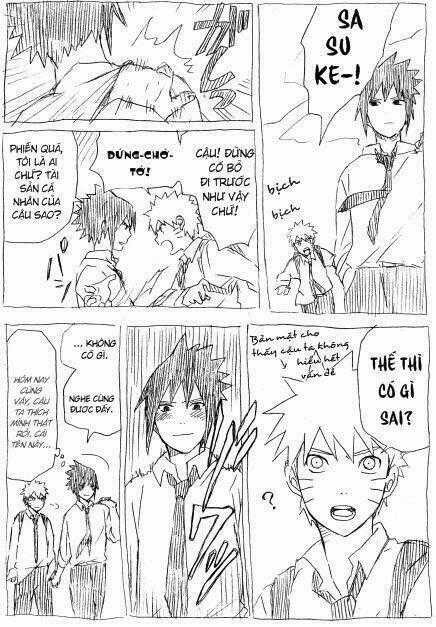 Cửu Vĩ Hồ Ly - Doujinshi Narusasu Chapter 9 trang 1