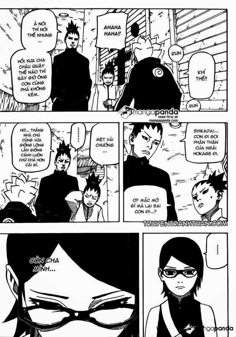 Cửu Vĩ Hồ Ly Ngoại Truyện Hokage Đệ Thất Chapter 1 trang 13