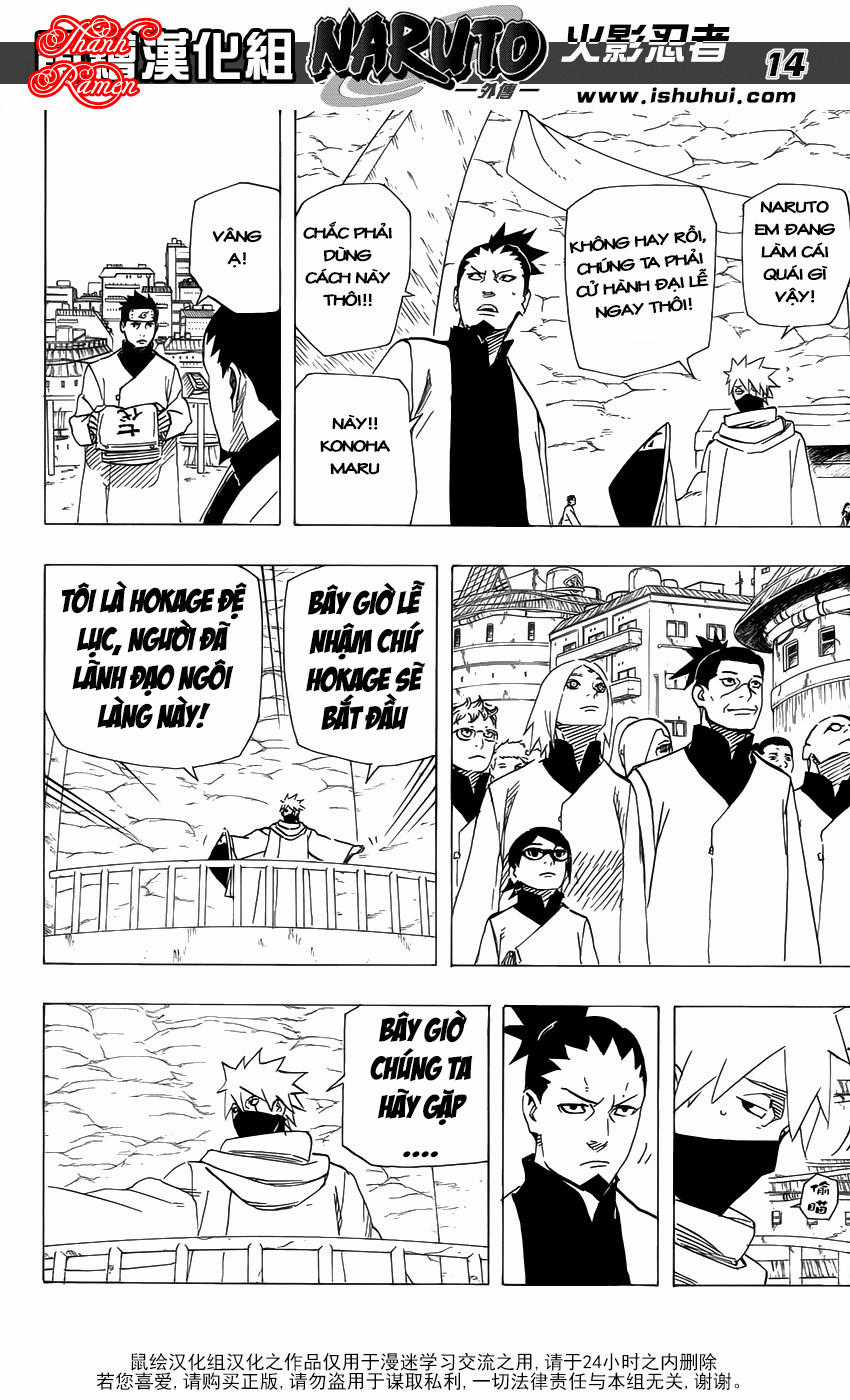 Cửu Vĩ Hồ Ly Ngoại Truyện Hokage Đệ Thất Chapter 10.1 trang 14