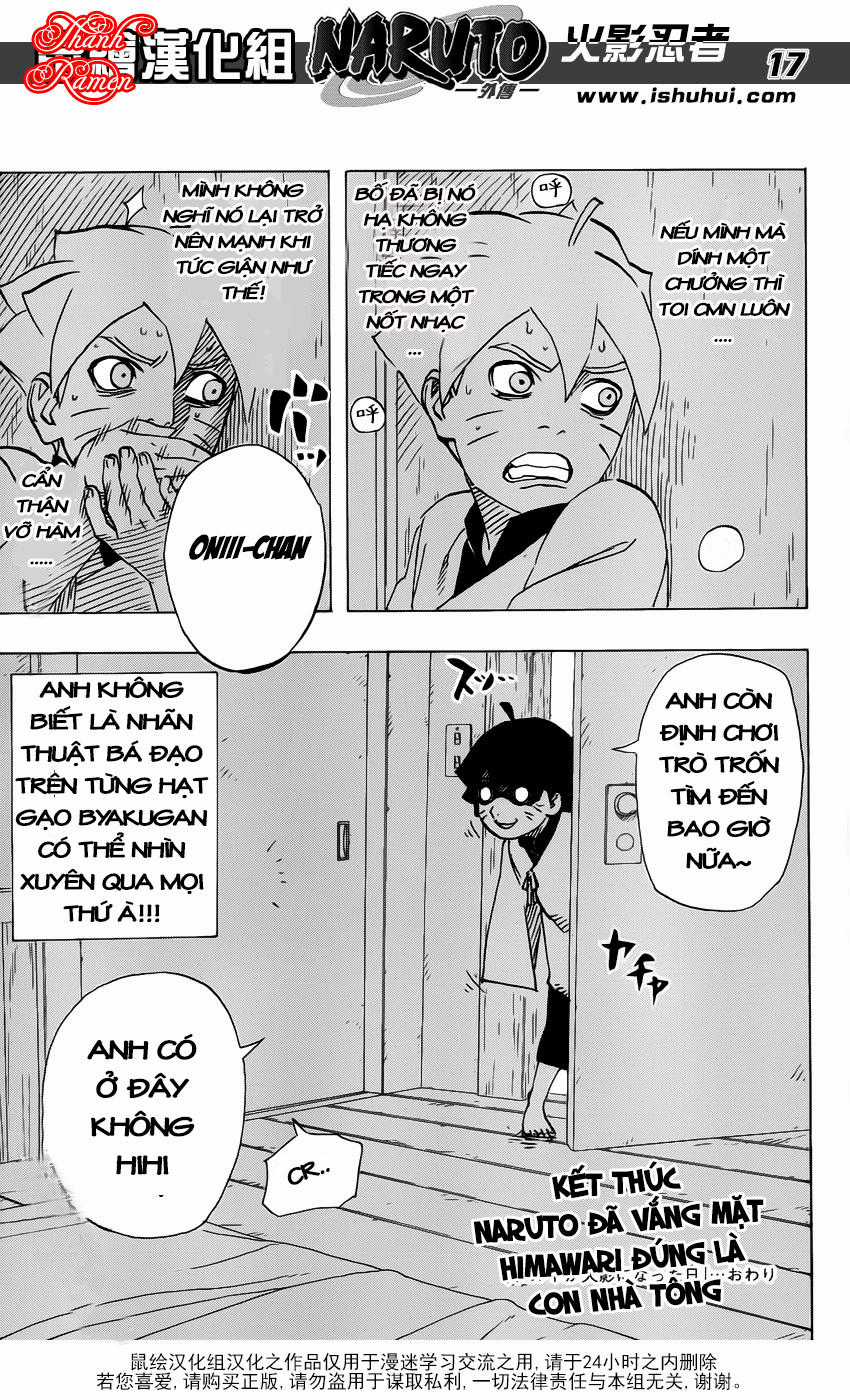 Cửu Vĩ Hồ Ly Ngoại Truyện Hokage Đệ Thất Chapter 10.1 trang 17