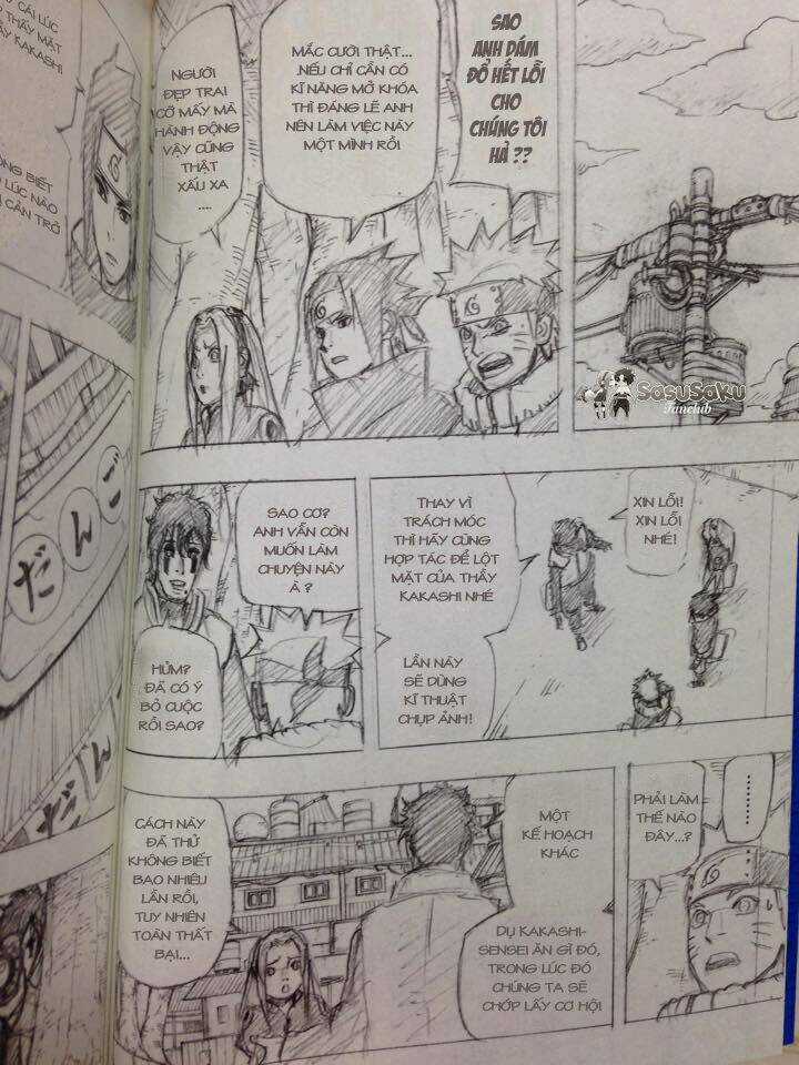 Cửu Vĩ Hồ Ly Ngoại Truyện Kakashi Chapter 1 trang 11