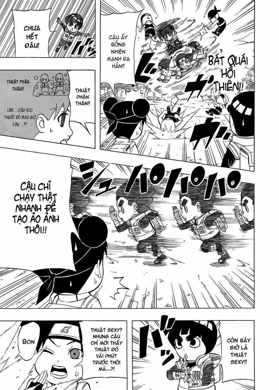 Cửu Vĩ Hồ Ly Ngoại Truyện Rock Lee Chapter 1 trang 10