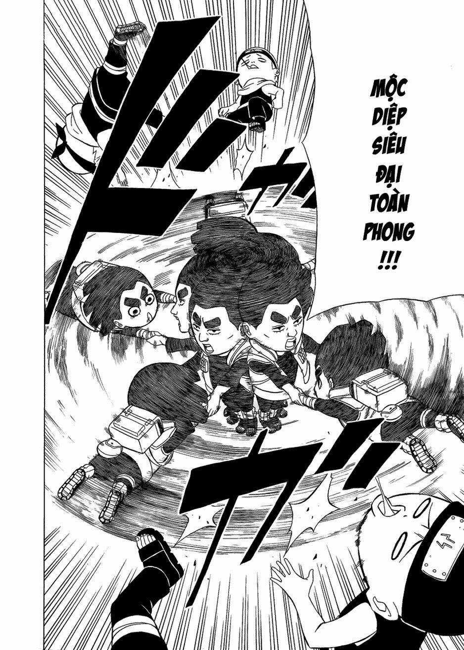 Cửu Vĩ Hồ Ly Ngoại Truyện Rock Lee Chapter 1 trang 15