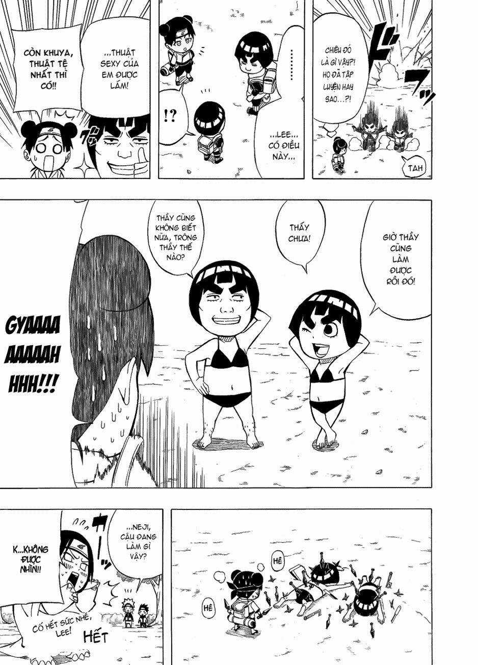 Cửu Vĩ Hồ Ly Ngoại Truyện Rock Lee Chapter 1 trang 16