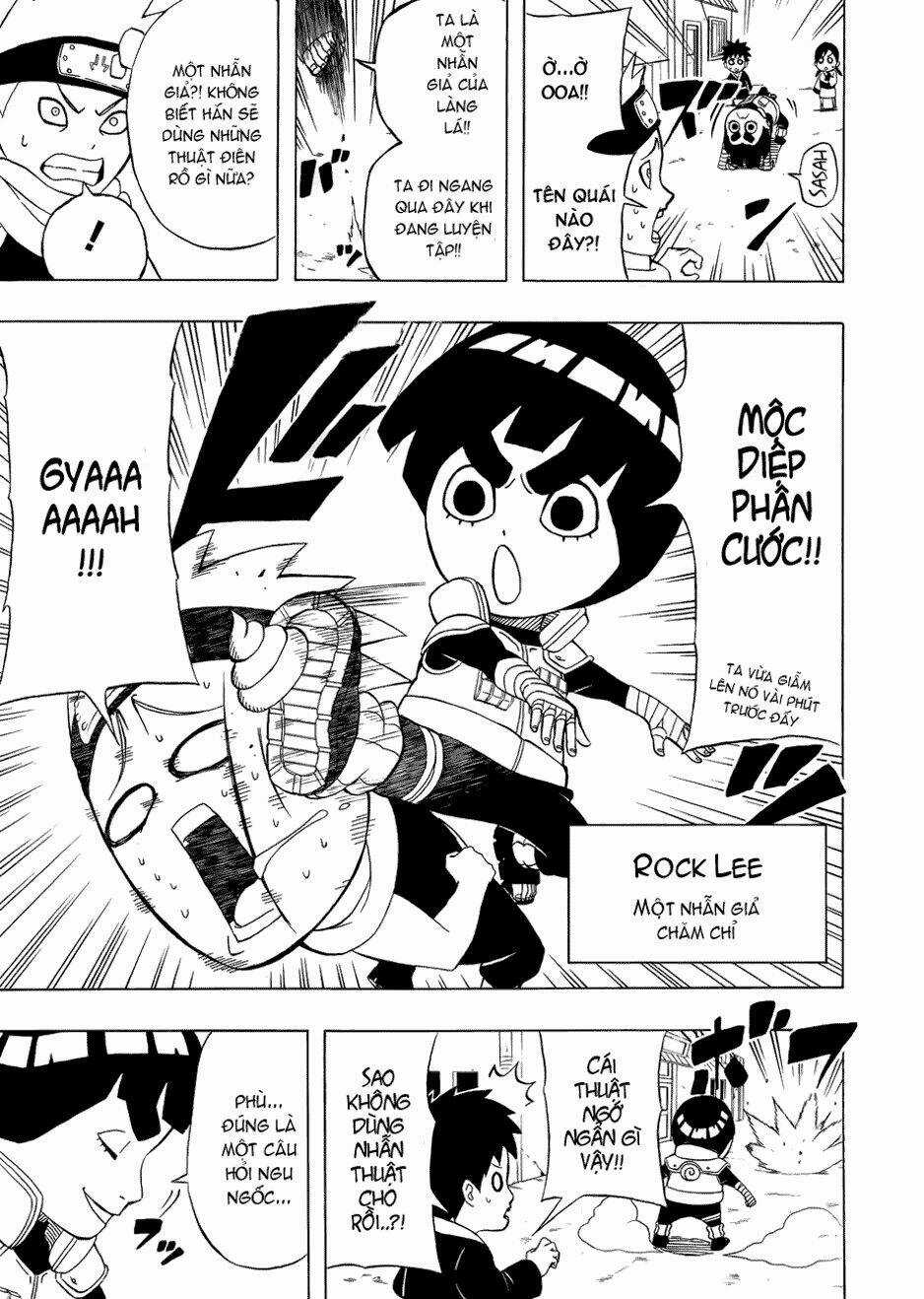 Cửu Vĩ Hồ Ly Ngoại Truyện Rock Lee Chapter 1 trang 2