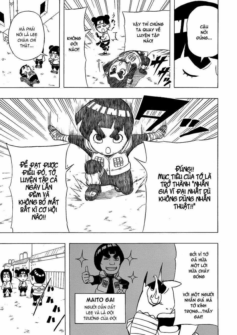 Cửu Vĩ Hồ Ly Ngoại Truyện Rock Lee Chapter 1 trang 4