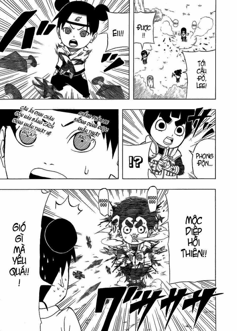 Cửu Vĩ Hồ Ly Ngoại Truyện Rock Lee Chapter 1 trang 6