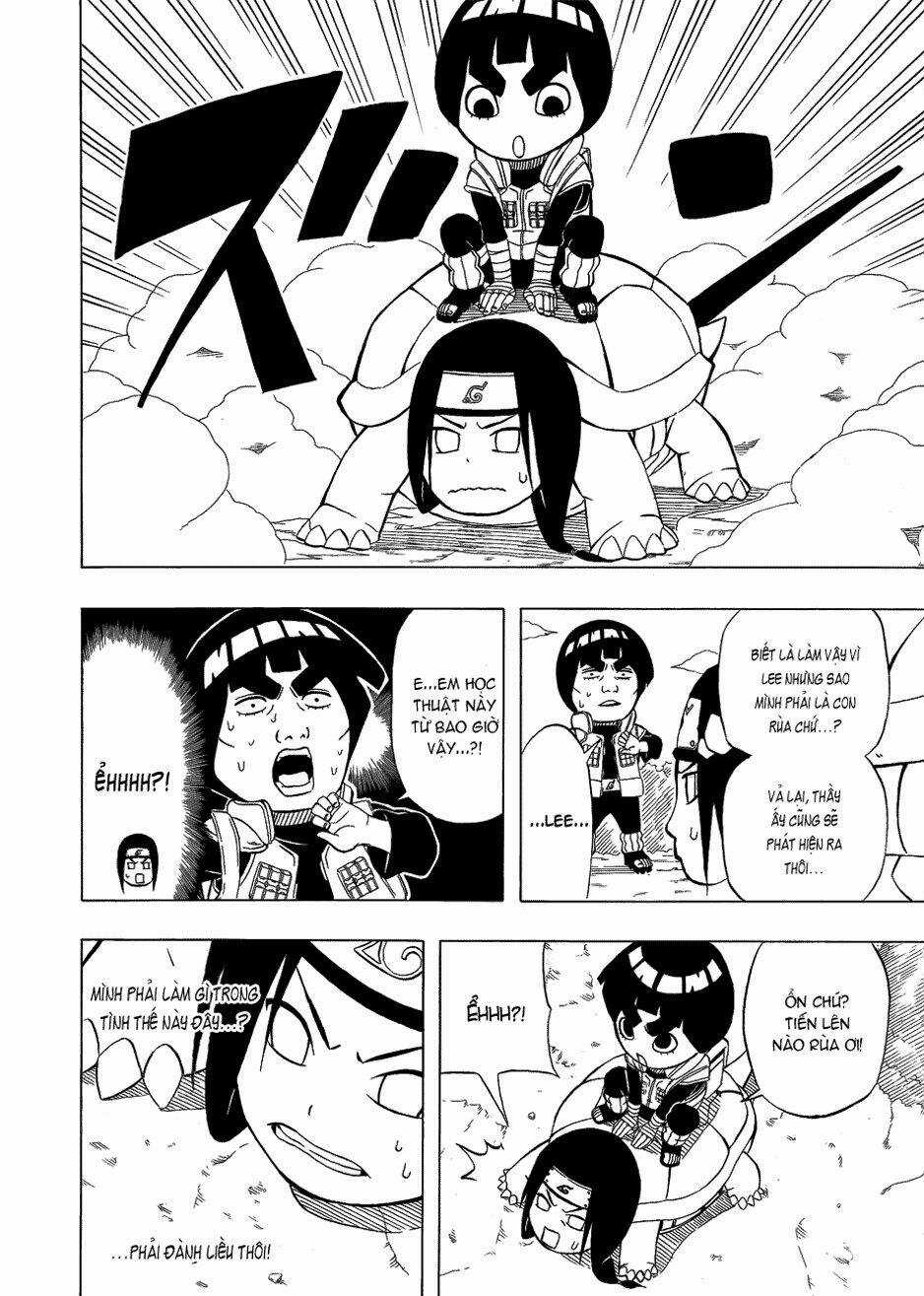 Cửu Vĩ Hồ Ly Ngoại Truyện Rock Lee Chapter 1 trang 9