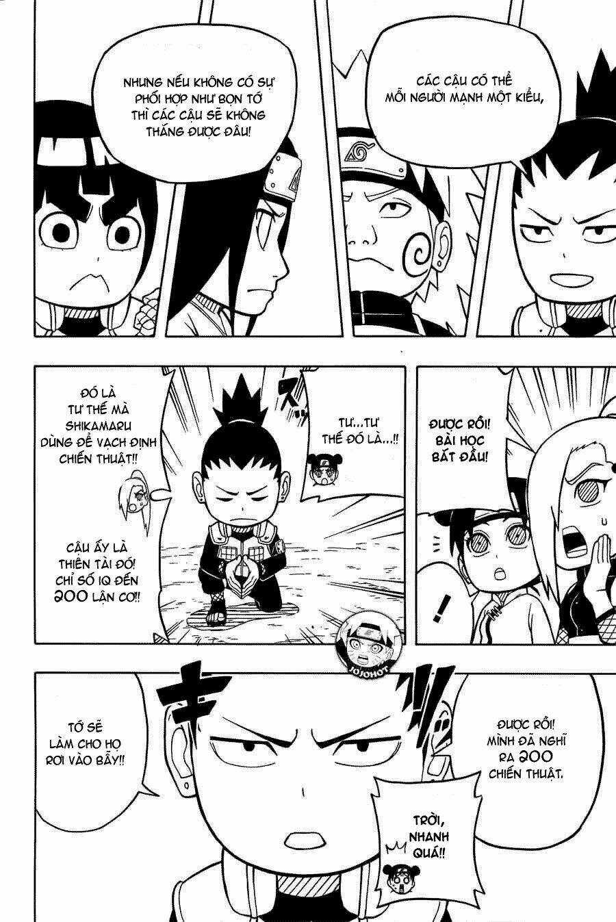 Cửu Vĩ Hồ Ly Ngoại Truyện Rock Lee Chapter 10 trang 11