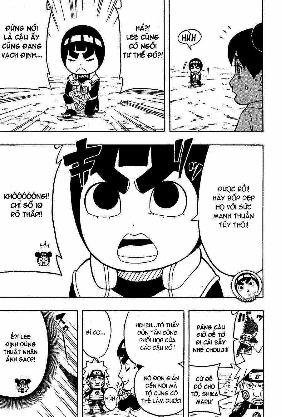 Cửu Vĩ Hồ Ly Ngoại Truyện Rock Lee Chapter 10 trang 12
