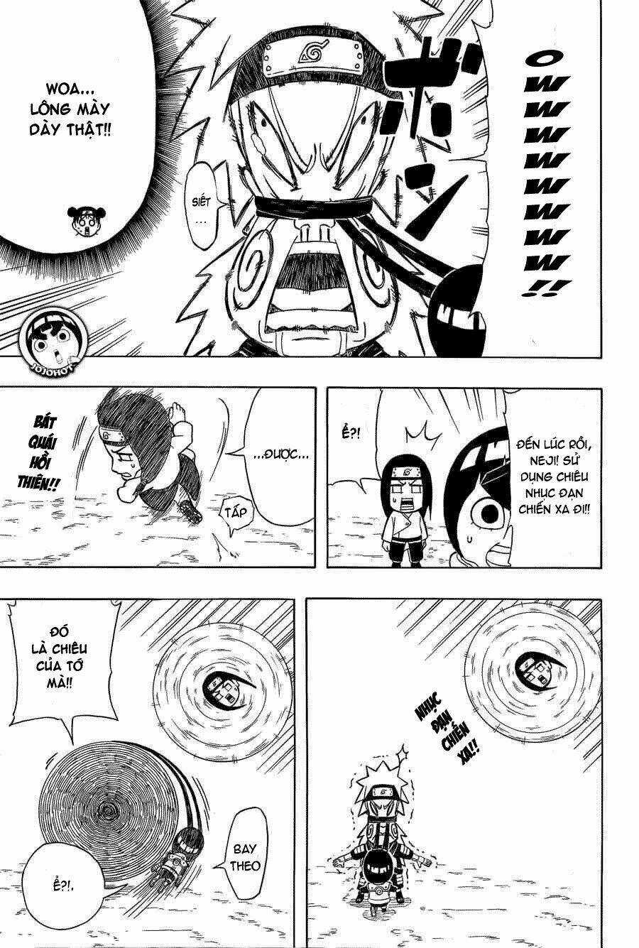 Cửu Vĩ Hồ Ly Ngoại Truyện Rock Lee Chapter 10 trang 14