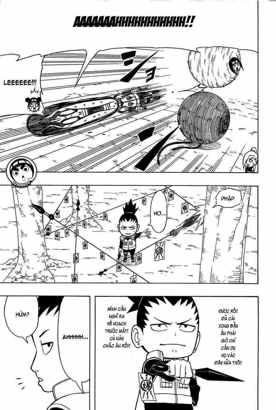Cửu Vĩ Hồ Ly Ngoại Truyện Rock Lee Chapter 10 trang 16