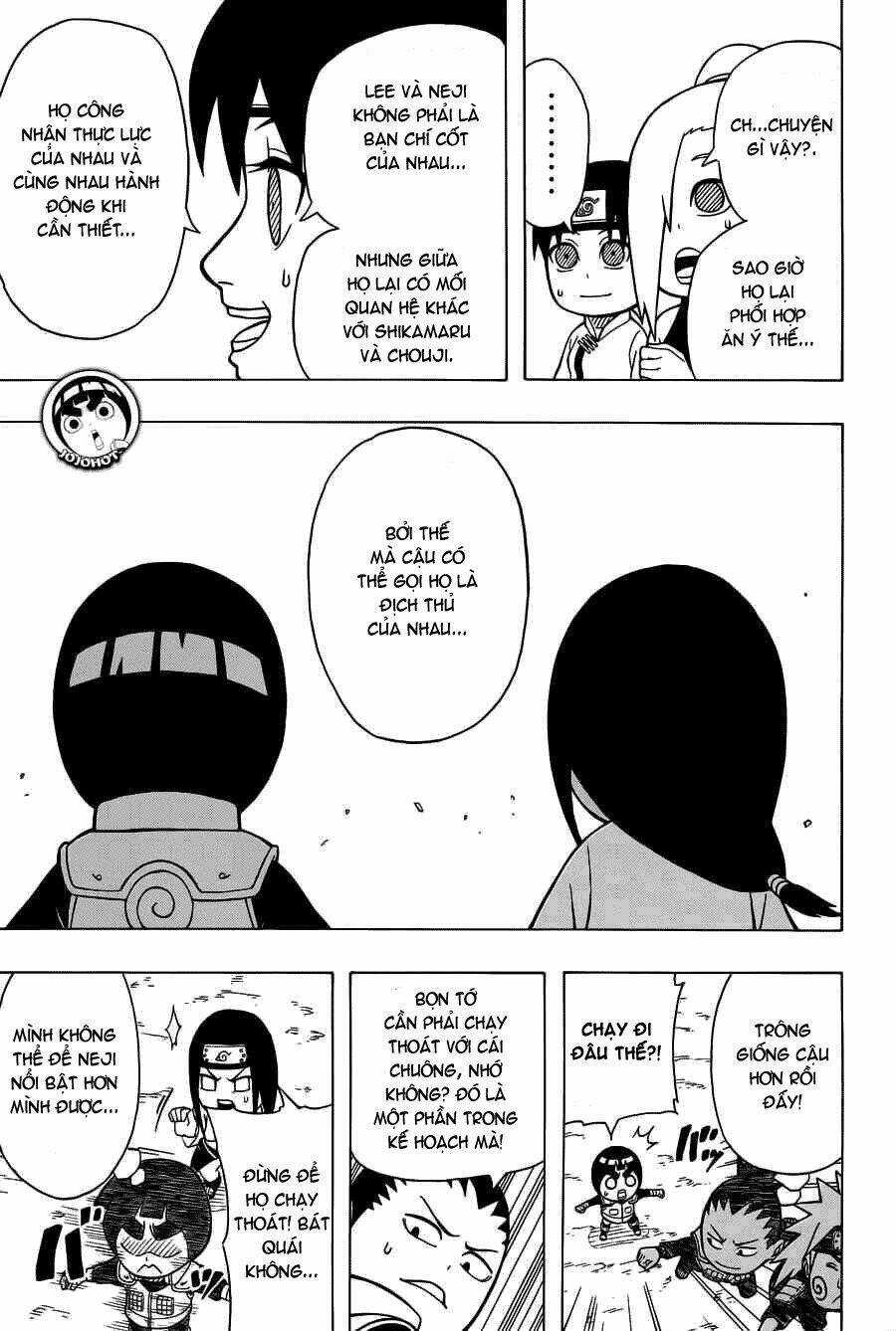 Cửu Vĩ Hồ Ly Ngoại Truyện Rock Lee Chapter 10 trang 22