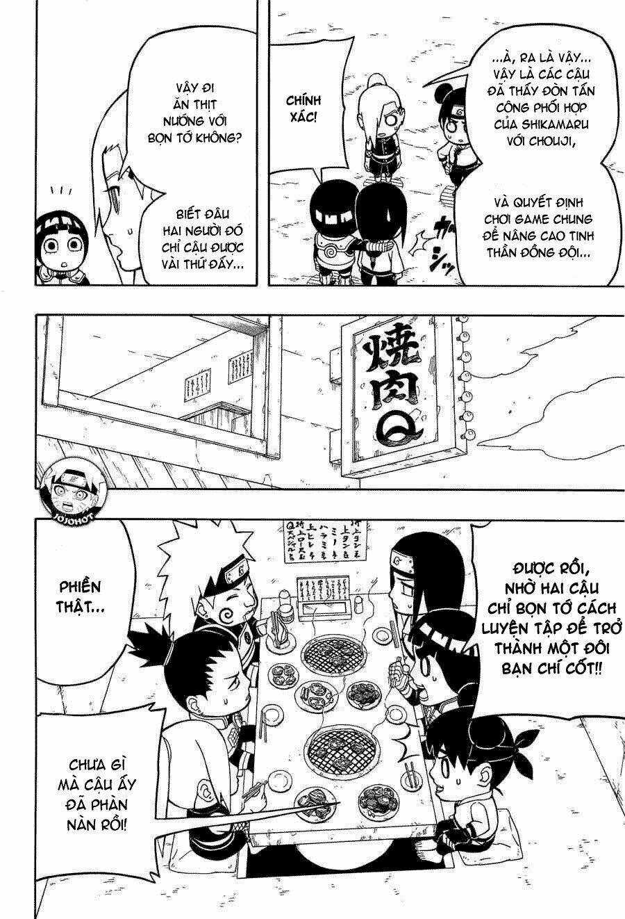 Cửu Vĩ Hồ Ly Ngoại Truyện Rock Lee Chapter 10 trang 7