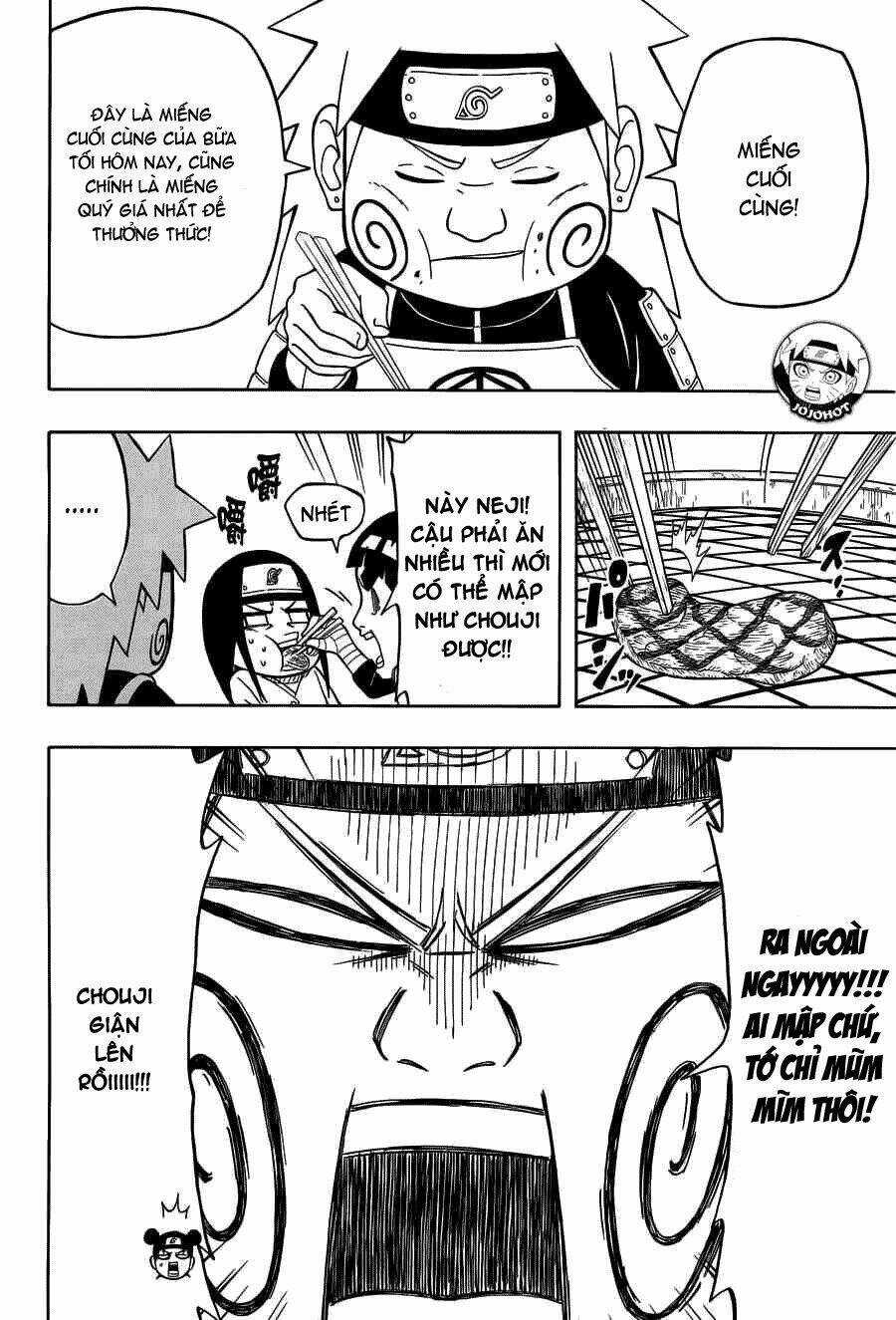 Cửu Vĩ Hồ Ly Ngoại Truyện Rock Lee Chapter 10 trang 9