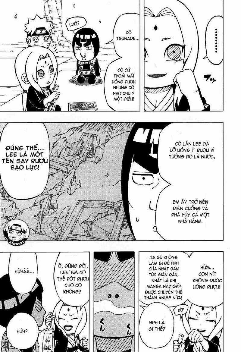 Cửu Vĩ Hồ Ly Ngoại Truyện Rock Lee Chapter 11 trang 12