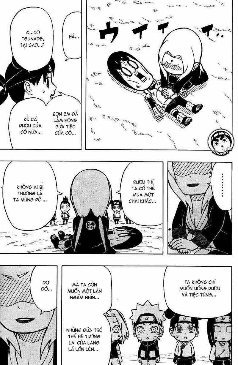 Cửu Vĩ Hồ Ly Ngoại Truyện Rock Lee Chapter 11 trang 25
