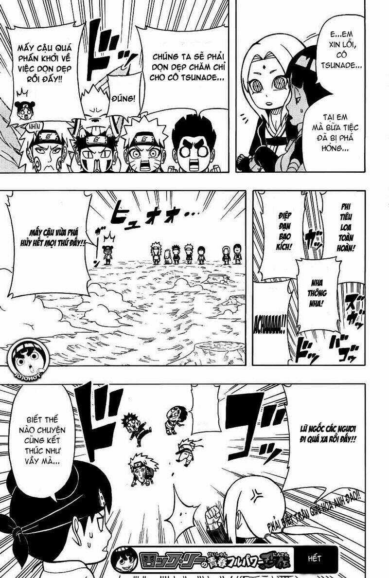Cửu Vĩ Hồ Ly Ngoại Truyện Rock Lee Chapter 11 trang 27