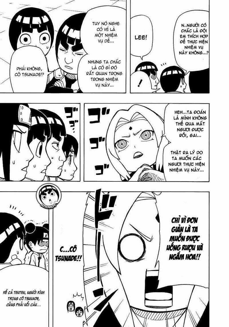 Cửu Vĩ Hồ Ly Ngoại Truyện Rock Lee Chapter 11 trang 3