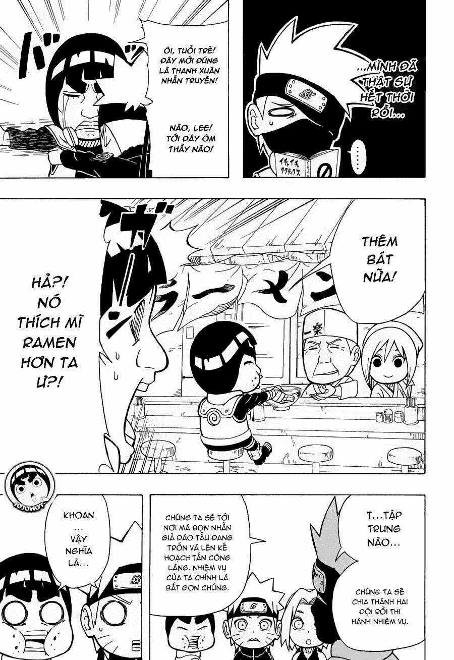 Cửu Vĩ Hồ Ly Ngoại Truyện Rock Lee Chapter 12 trang 11