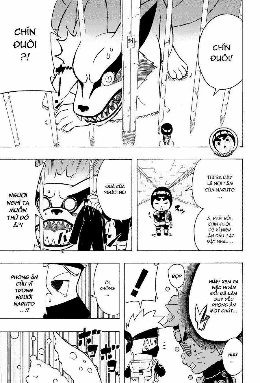 Cửu Vĩ Hồ Ly Ngoại Truyện Rock Lee Chapter 12 trang 17
