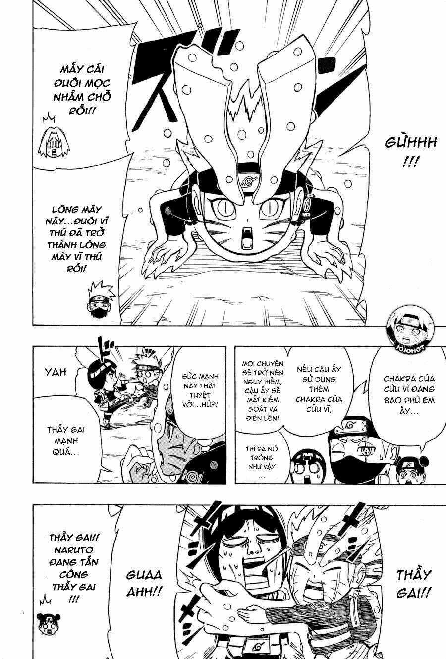 Cửu Vĩ Hồ Ly Ngoại Truyện Rock Lee Chapter 12 trang 18