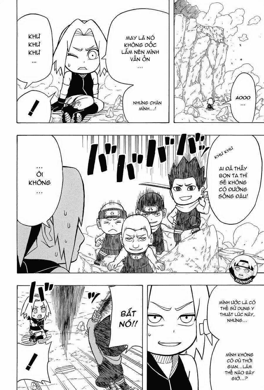 Cửu Vĩ Hồ Ly Ngoại Truyện Rock Lee Chapter 12 trang 20