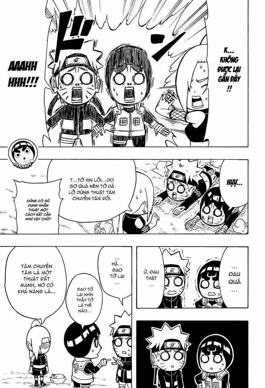 Cửu Vĩ Hồ Ly Ngoại Truyện Rock Lee Chapter 12 trang 3