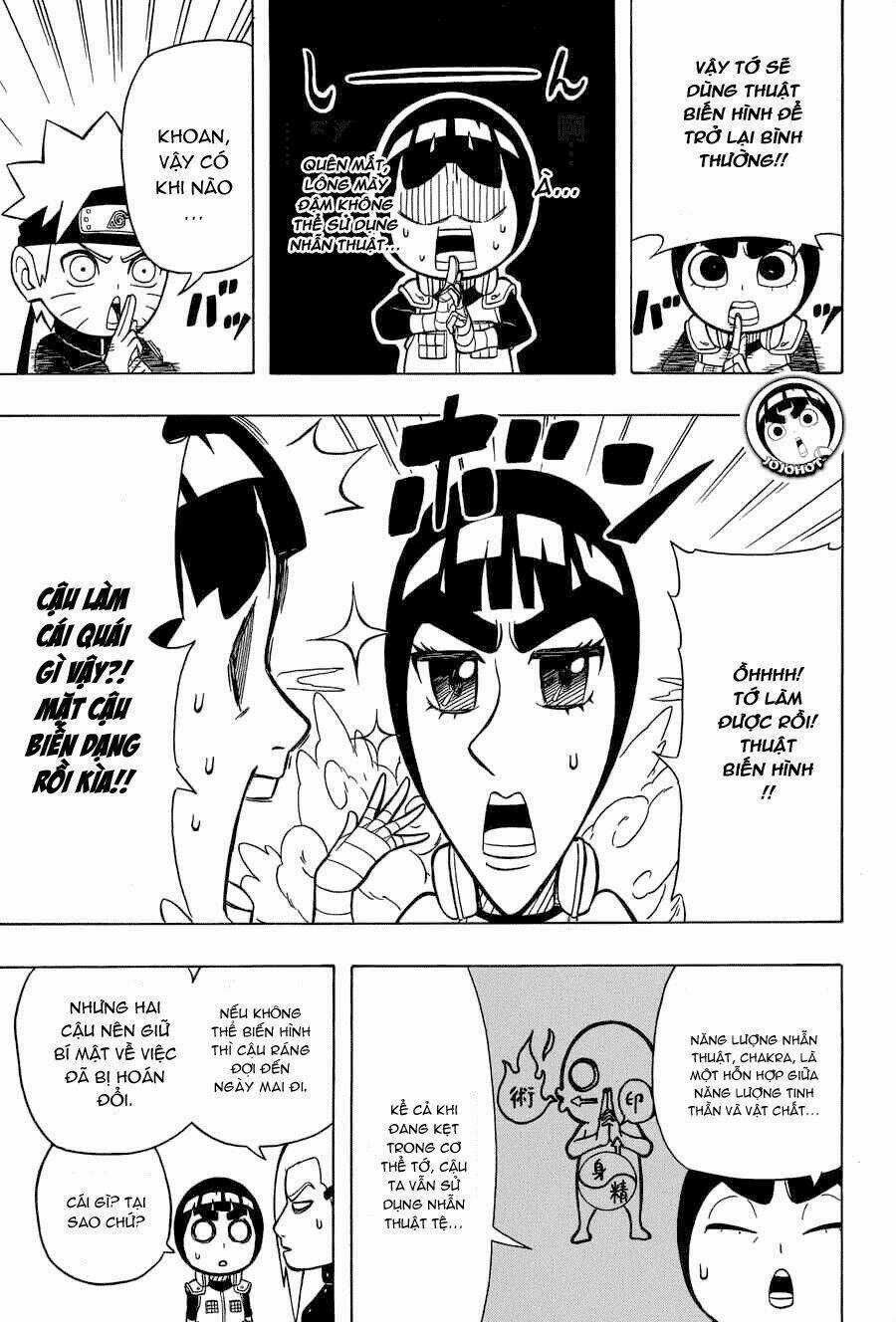 Cửu Vĩ Hồ Ly Ngoại Truyện Rock Lee Chapter 12 trang 5