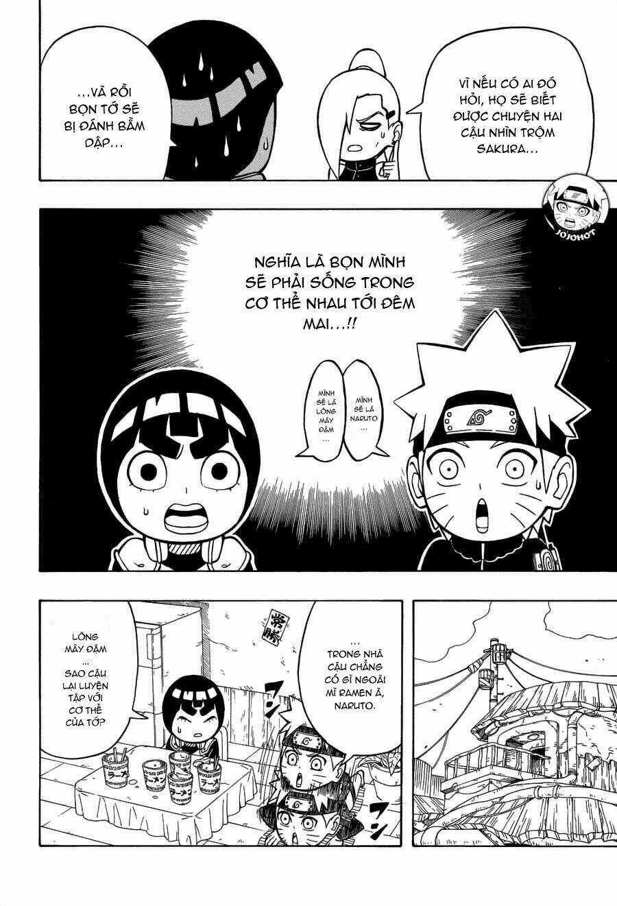 Cửu Vĩ Hồ Ly Ngoại Truyện Rock Lee Chapter 12 trang 6