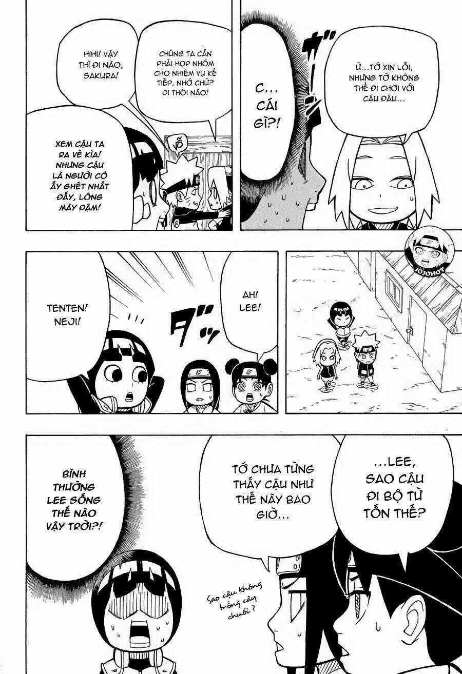 Cửu Vĩ Hồ Ly Ngoại Truyện Rock Lee Chapter 12 trang 8