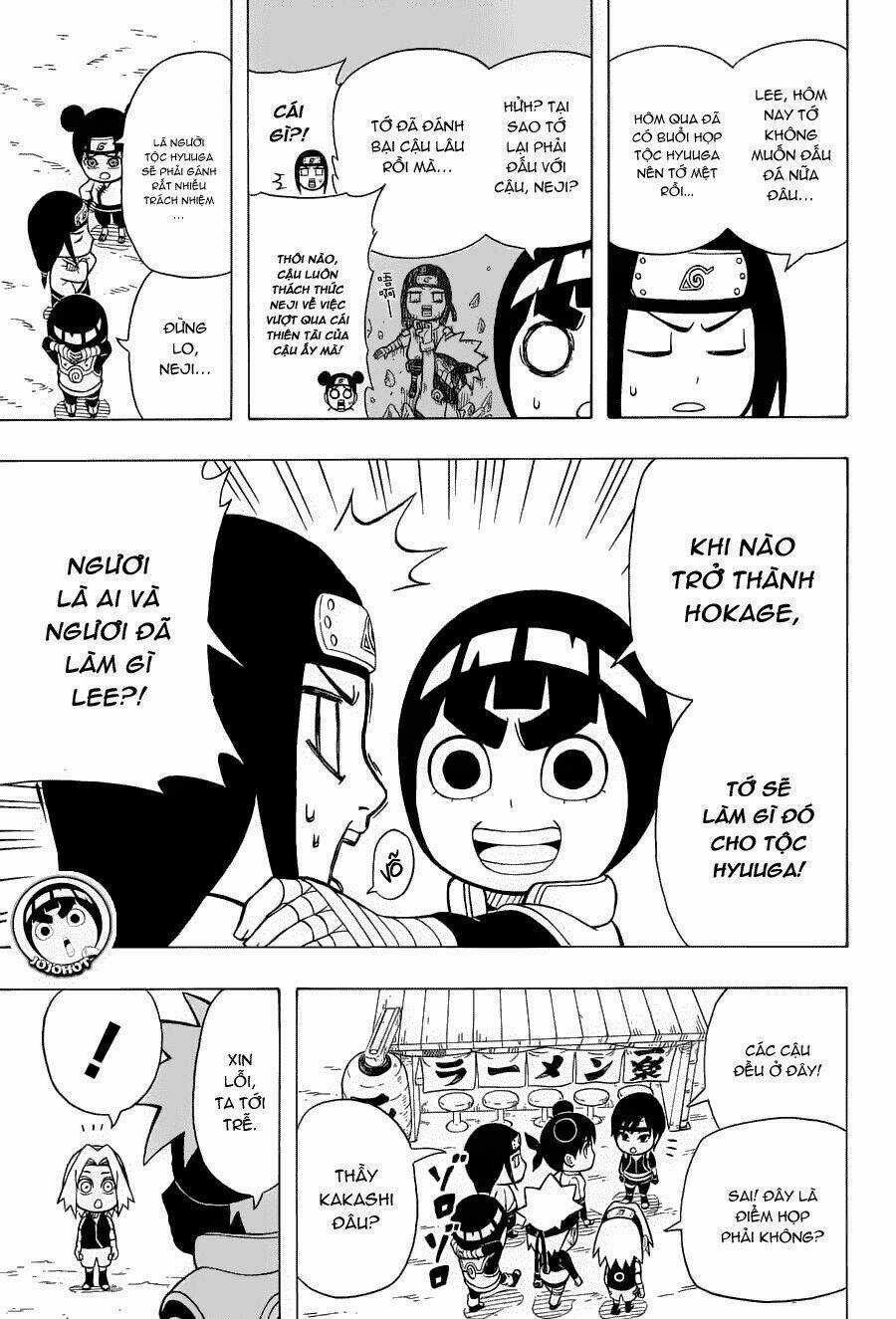 Cửu Vĩ Hồ Ly Ngoại Truyện Rock Lee Chapter 12 trang 9
